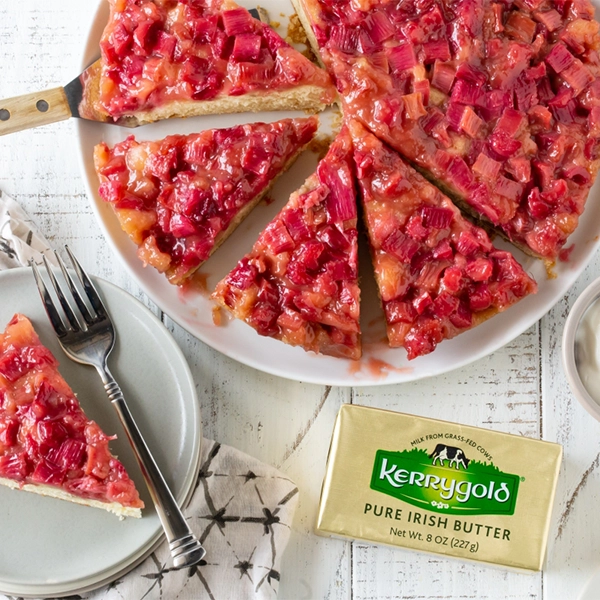 Rhubarb Upside Down Cake